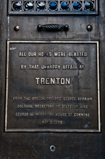 Trenton Battle Monument Plaque