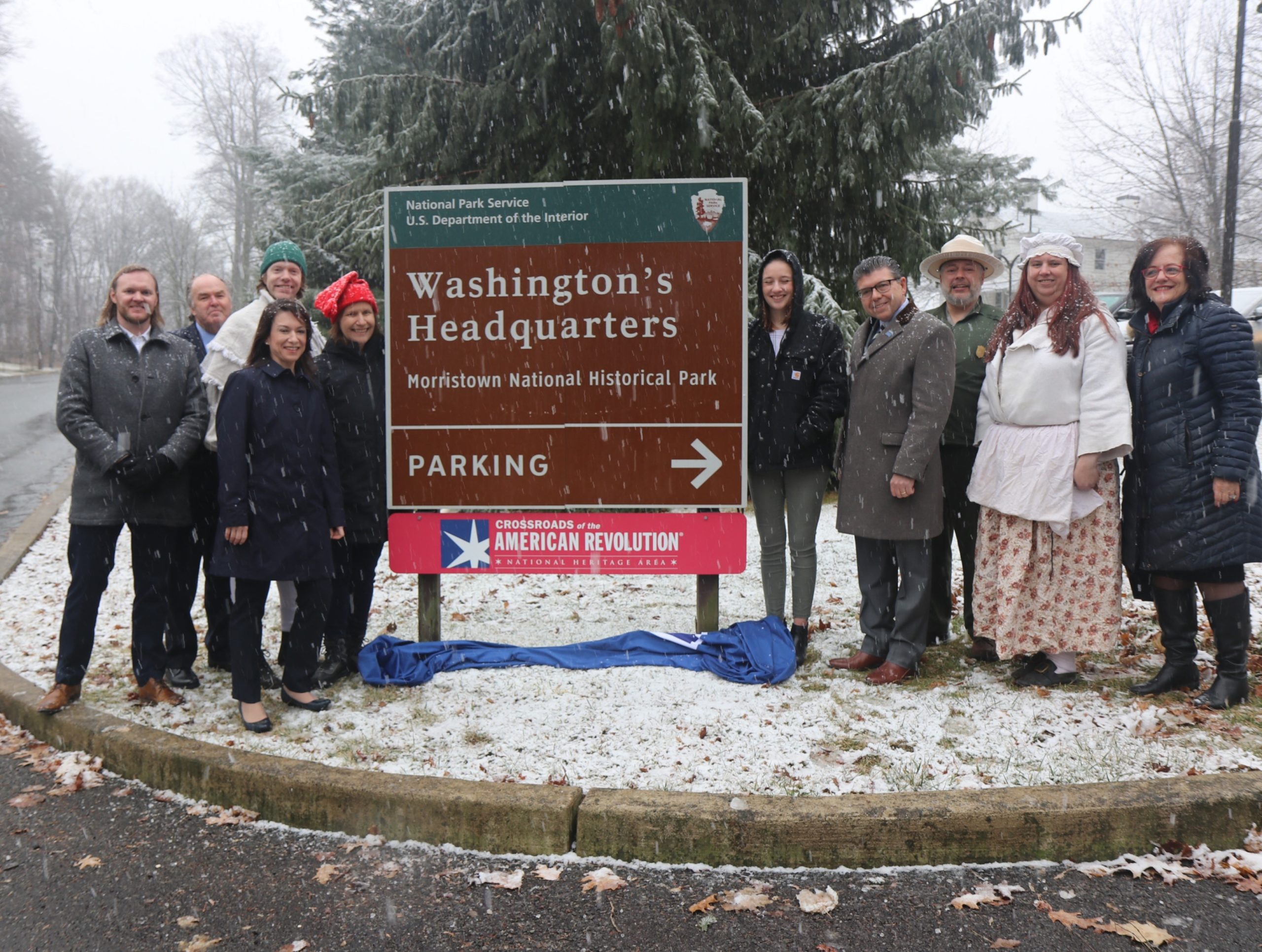 Morristown Nhp Crossroads Signage Unveiled Crossroads Of The American