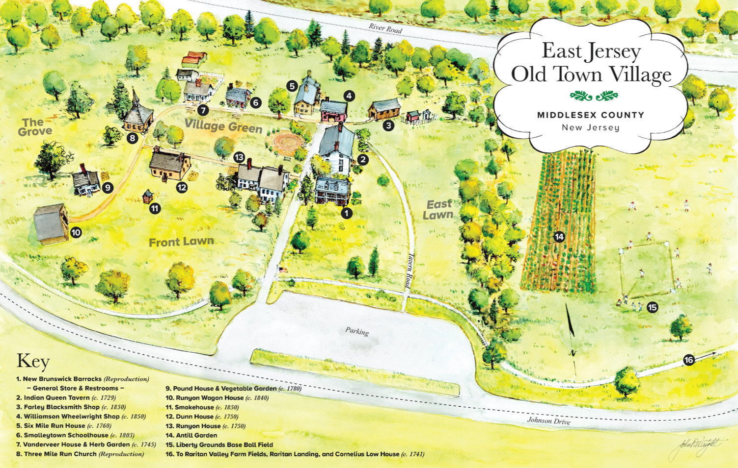 East Jersey Old Town Village - Crossroads of the American Revolution